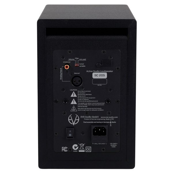 Eve Audio SC205 2-Way 5  Active Monitor (Single Speaker) Hot on Sale