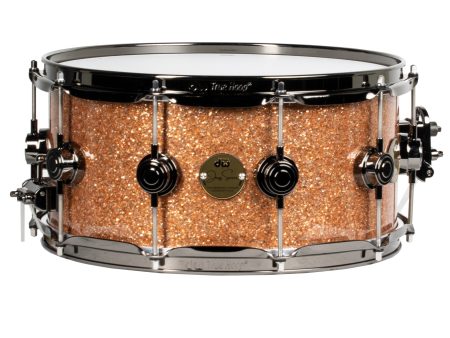 Drum Workshop Jazz Series 6.5x14 Snare Drum - Champagne Glass Online Sale