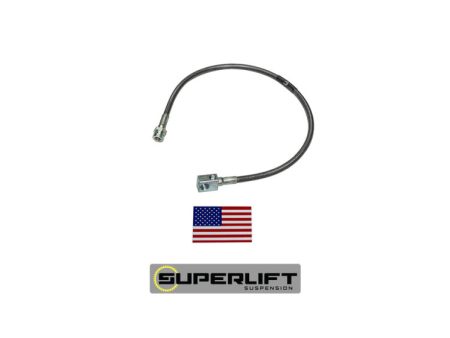 Superlift 78-79 Ford Bronco w  4-9in Lift Kit (Single) Bullet Proof Brake Hose Discount