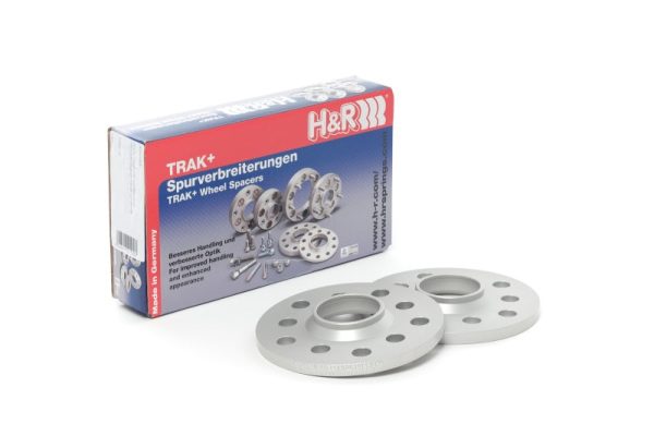 H&R Trak+ 10mm DR Spacer Bolt Pattern 5 120 CB 72.5mm Bolt Thread 14x1.25 - Black For Discount