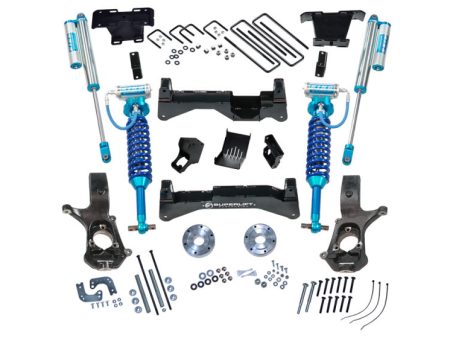 Superlift 07-16 Chevy Silv 4WD 8in Lift Kit w  OE Cast Steel Control Arms & King Coilovers & Shocks Online now