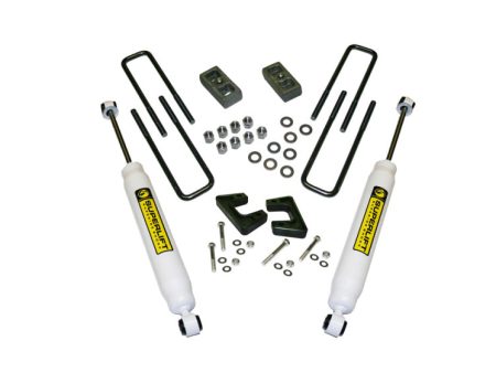 Superlift 07-13 Chevy Silv GMC Sierra 1500 4WD 2in Lift Kit w  Rear Superlift Shocks Sale