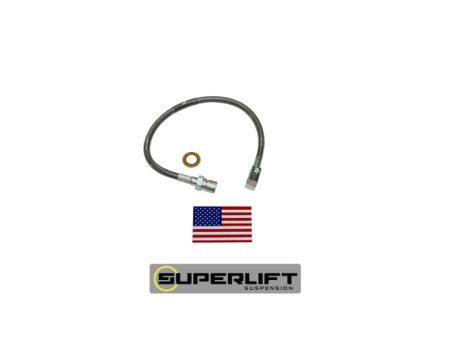 Superlift 71-87 GM Pickup 71-91 Blazer Suburban w  4-6in Lift Kit (Single) Bullet Proof Brake Hose Online Sale