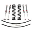 Skyjacker 84-01 XJ 3in FR DR Long Travel Coil Suspension Kit w RR Add A Leafs M95 Monotube Shocks Online Sale