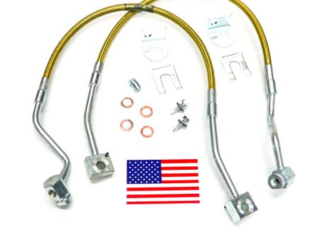 Superlift 91-94 Ford Ranger Explorer w  4-6in Lift Kit (Pair) Bullet Proof Brake Hoses Cheap