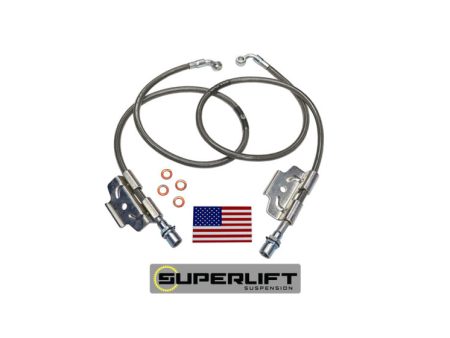 Superlift 03-13 Dodge Ram 2500 3500 w  4-6in Lift Kit (Pair) Bullet Proof Brake Hoses Discount